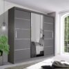 Oslo Mirror Bedroom Sliding Wardrobe