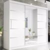 Lyon Modern Mirrored Sliding Door Wardrobe