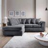 Dylan Jumbo Cord Fabric Sofa - (L shape, corner sofa)