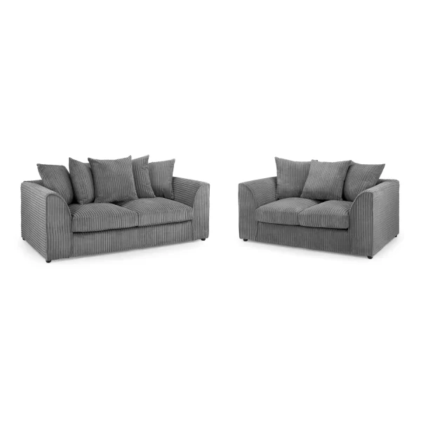 Dylan Jumbo Cord Fabric Sofa - (3+2 Sofa Set)