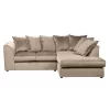 Dylan L-Shaped Plush Velvet Sofa – Fire-Safe UK Design