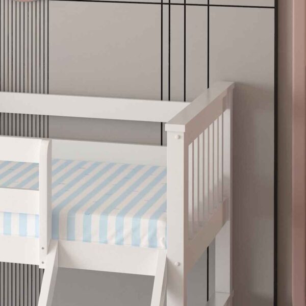 Trio Bunk Bed – Solid Triple Sleeper for Kids & Adults