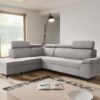 ARTIC Corner Sofa Bed with Storage & Pull-Out Bed
